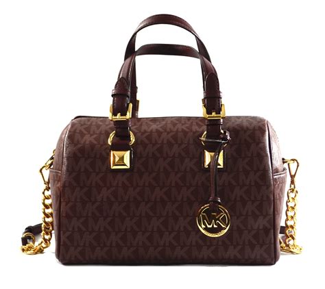 michael kors grayson barrel bag